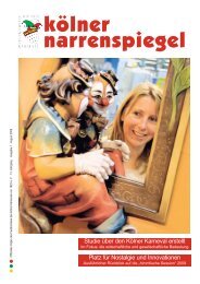 Kölner Narrenspiegel, Ausgabe 2, 2009 - Kölner Karneval