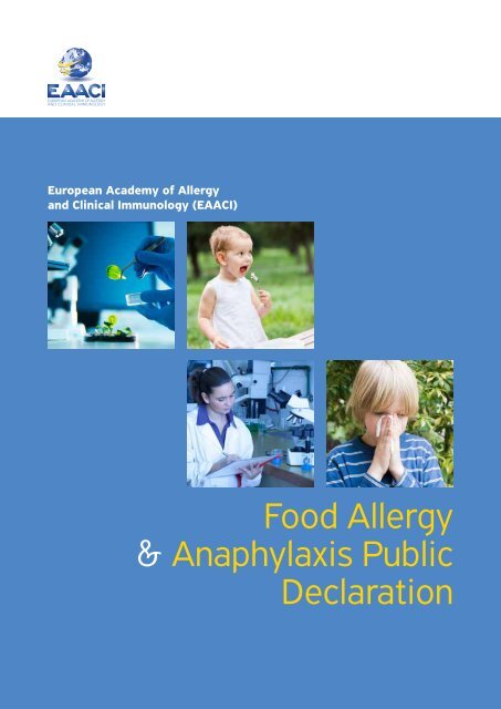 european food allergy & anaphylaxis public declaration