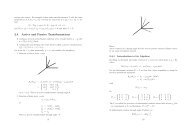 2.4 Active and Passive Transformations