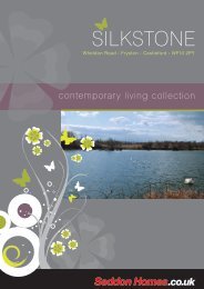 Silkstone Brochure (PDF) - Seddon homes