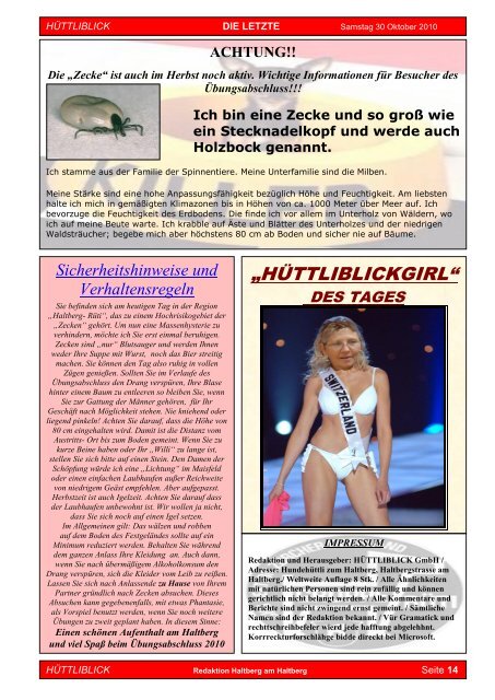 Hüttliblick 2010.pdf - SKG-ZO Gruppe Rüti