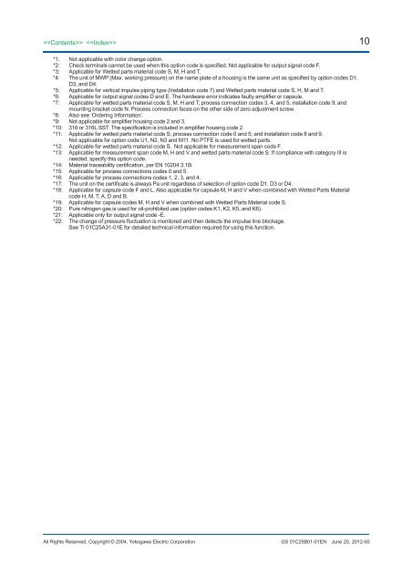 EJX110A Standard Differential Pressure Transmitter - Illawarra ...