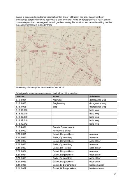 Bijlage 9.3: Overzicht van archeologisch waardevolle gebieden ...