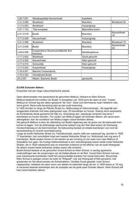 Bijlage 9.3: Overzicht van archeologisch waardevolle gebieden ...