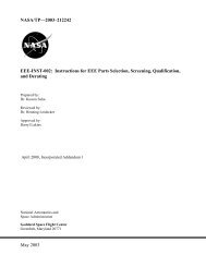 EEE-INST-002: Instructions for EEE Parts Selection ... - NEPP - NASA