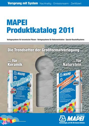 Verlegesysteme für keramische Fliesen - Mapei