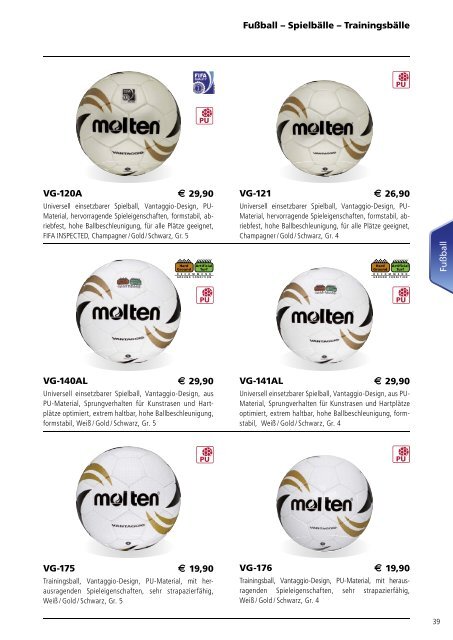 Molten Katalog - Teamsport-Friedrichsort