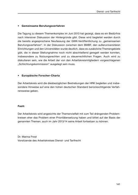 Tagungsband zur 56. Jahrestagung der Kanzlerinnen und Kanzler ...