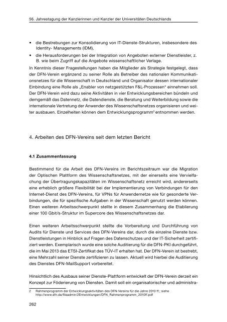 Tagungsband zur 56. Jahrestagung der Kanzlerinnen und Kanzler ...