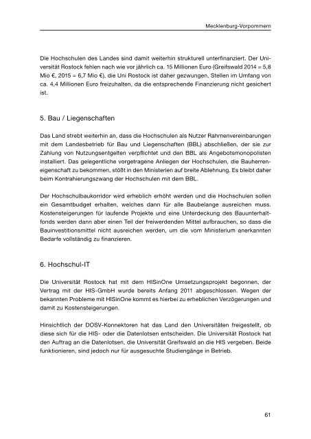 Tagungsband zur 56. Jahrestagung der Kanzlerinnen und Kanzler ...