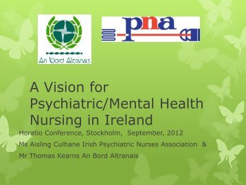 A Vision for Psychiatric/Mental Health Nursing - Psychiatric Nurses ...