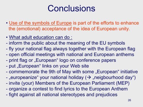 The Symbols of Europe (.pdf English) - Dr. Peter Diem