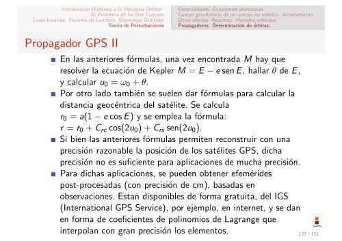 Astronáutica y Vehículos Espaciales - Tema 2: Mecánica Orbital ...