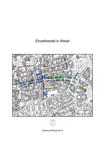 Einzelhandelskonzept für die Stadt Wesel 2012
