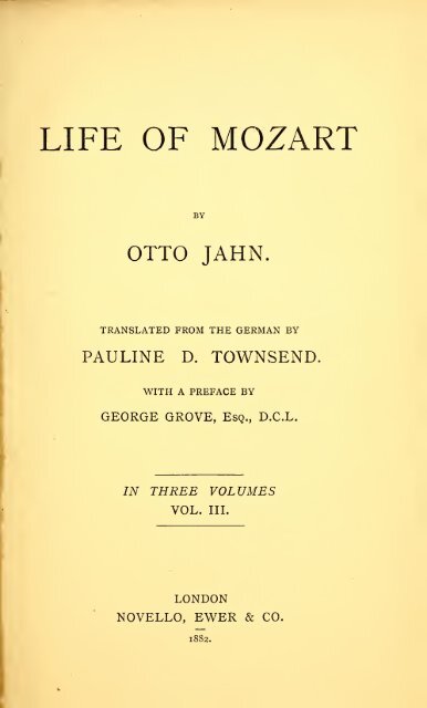 Life of Mozart