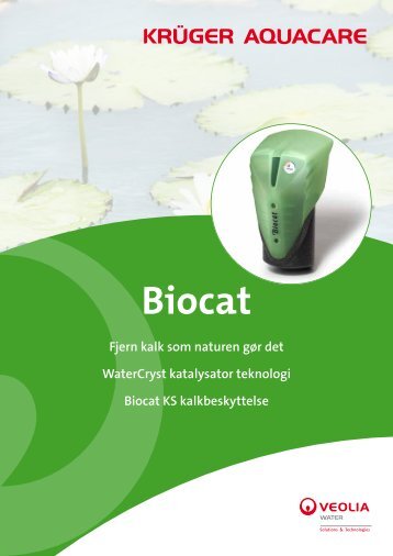 Biocat - fjerner kalk som naturen gør det - Krüger A/S