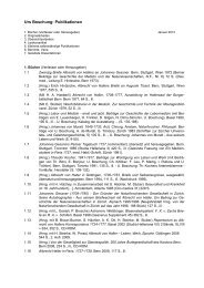 Publikationsliste 2012 Urs Boschung - Institut für Medizingeschichte ...