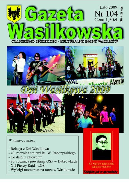 Numer 104 - Gazeta Wasilkowska - Wasilków