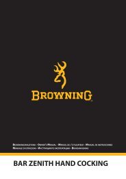 BAR ZENITH HAND COCKING - Browning