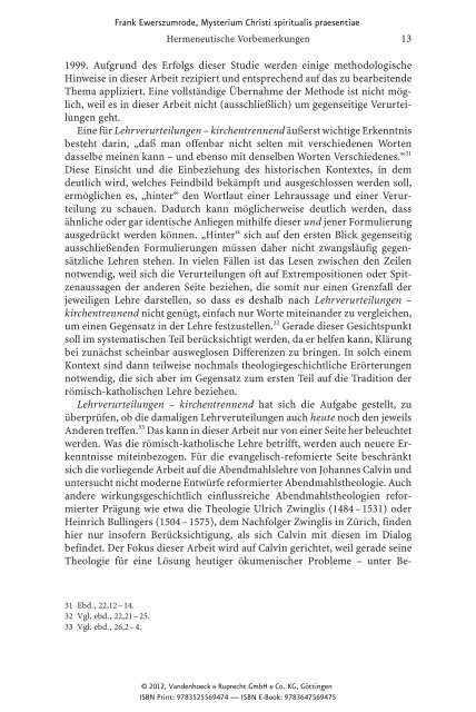 und Leseprobe (PDF) - Vandenhoeck & Ruprecht