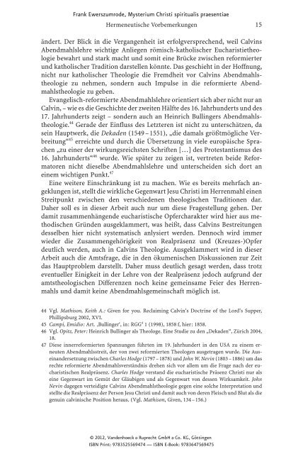 und Leseprobe (PDF) - Vandenhoeck & Ruprecht