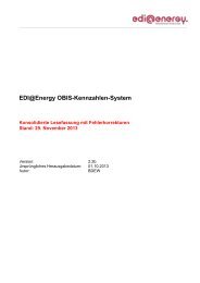 OBIS-Kennzahlen-System 2.2b Konsolidierte ... - Edi-energy.de