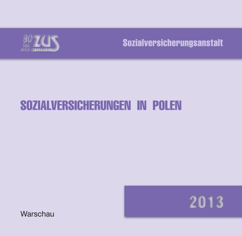 SOZIALVERSICHERUNGEN IN POLEN - ZUS