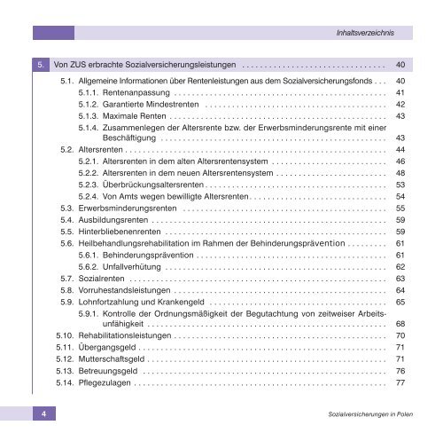 SOZIALVERSICHERUNGEN IN POLEN - ZUS