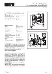 „Regufloor HX“ Regelstation mit Wärmeübertrager für ... - OVENTROP