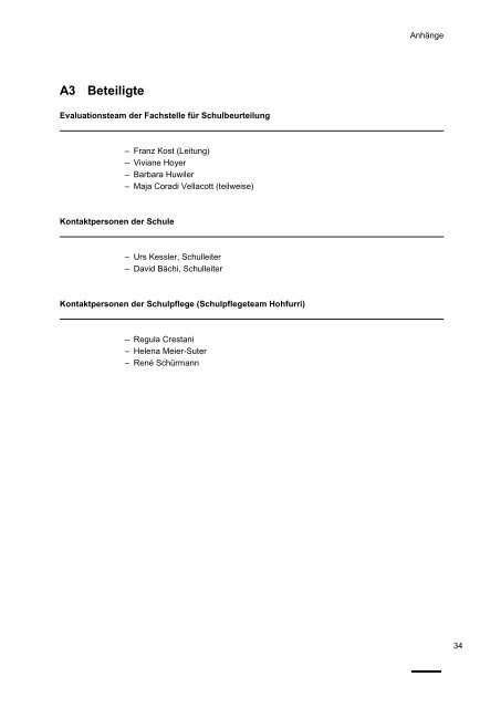 Schulevaluationsbericht 2013 (pdf) - Hohfurri