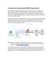 Creating Form Rendering ASP.NET Applications - Adobe