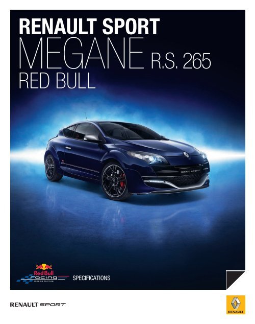 MEGANE R.S. 265 renault SPOrt RED BULL