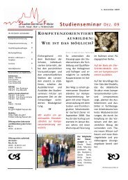 Rundbrief vom Dezember 2009 - Hessen