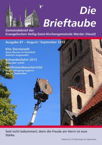 Ausgabe 87 August - September 2013 - Heilig-Geist ...