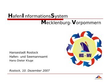 HIS-MV - rostock-egov-forum