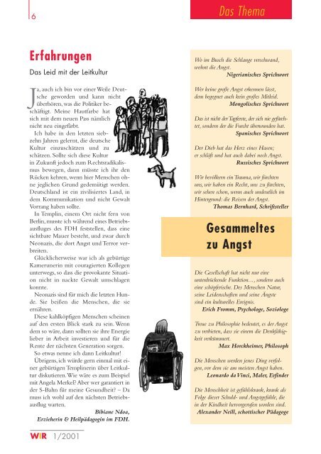 Ausgabe herunterladen - Fürst Donnersmarck Stiftung