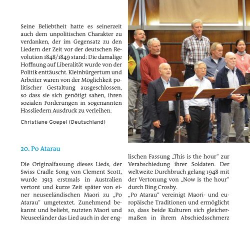 CD-Booklet - Deutsche Welle Chor