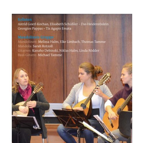 CD-Booklet - Deutsche Welle Chor