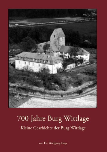 Zum Download der 16-seitigen Broschüre "700 Jahre Burg Wittlage"