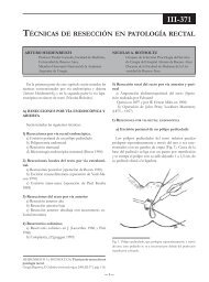 Técnicas de resección en patología rectal - Sacd.org.ar