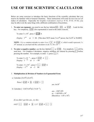 UseSciCalculator Tutorial