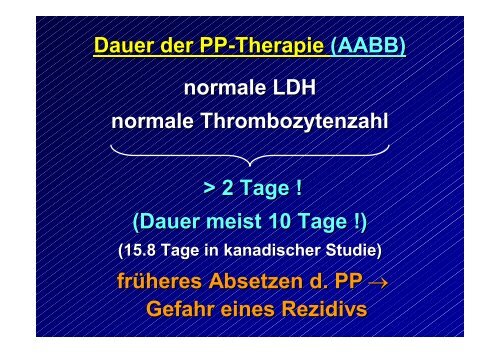 Rituximab – Therapie der TTP - TTP-Forum