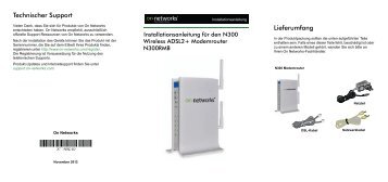 NETGEAR N300 Wireless ADSL2+ Modem Router ... - On Networks