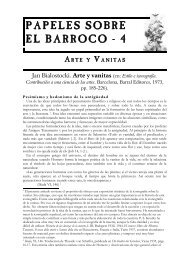 papeles sobre el barroco - 4 - Asociación Amigos del Museo ...