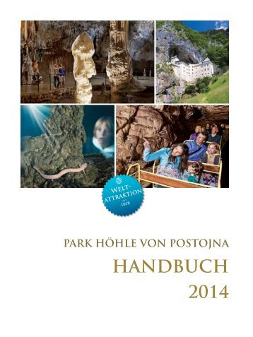 Höhle von Postojna, Handbuch 2014 (Preisliste) - Postojnska jama