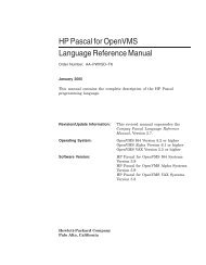 HP Pascal for OpenVMS Language Reference Manual