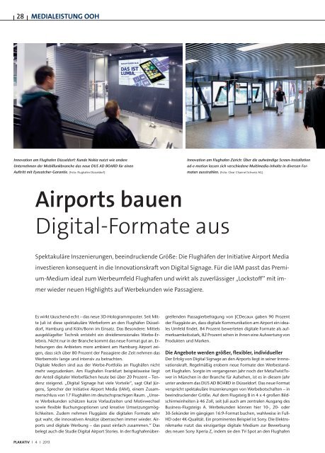 OUT-OF-HOME-MEDIA & LARGE FORMAT ... - bei APG|SGA