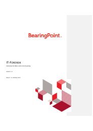 IT-FORENSIK - BearingPoint ToolBox