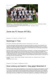 Herbst 2012/13 - beim FC Hessen Massenheim