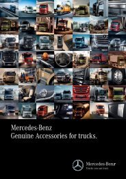 Trucks Genuine Accessories (4284 KB, PDF) - Mercedes-Benz
